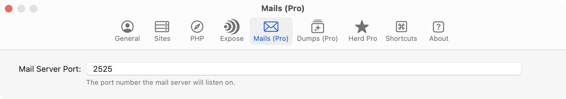 Herd Pro Mail Server Settings